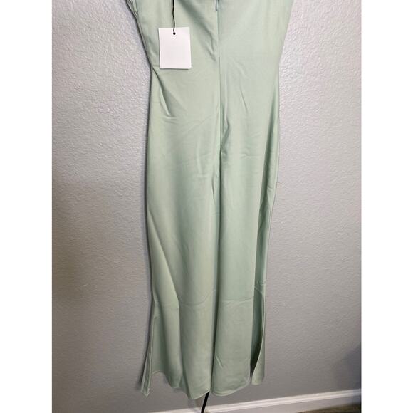 MISHA Casandra Midi Dress Seafoam 0 - Picture 10 of 10